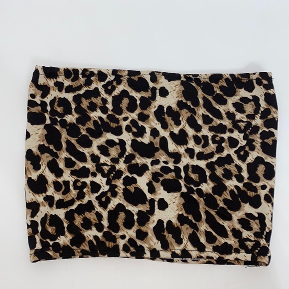 Shein Cheetah Tube Top - Picture 1 of 1